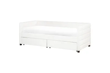 Daybed med oppbevaring Marray - Hvit - Møbler - Barnemøbler - Barneseng & Juniorseng - Barneseng med oppbevaring