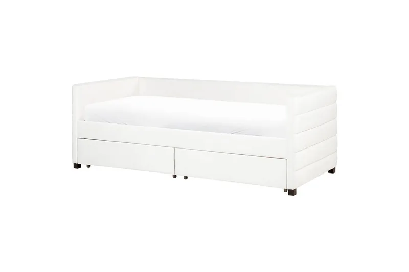 Daybed med oppbevaring Marray - Hvit - Møbler - Barnemøbler - Barneseng & Juniorseng - Barneseng med oppbevaring