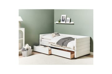 Daybed med oppbevaring Marray - Hvit - Møbler - Barnemøbler - Barneseng & Juniorseng - Barneseng med oppbevaring