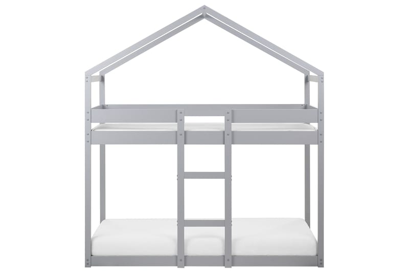 Fallon Køyeseng To Sengeplasser 90x200 - Grå - Møbler - Barnemøbler - Barneseng & Juniorseng - Loftseng