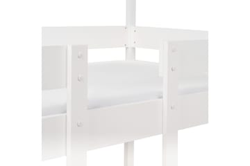 Fallon Køyeseng To Sengeplasser 90x200 - Hvit - Møbler - Barnemøbler - Barneseng & Juniorseng - Køyeseng