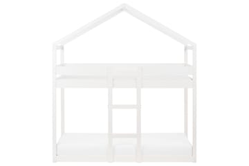 Fallon Køyeseng To Sengeplasser 90x200 - Hvit - Møbler - Barnemøbler - Barneseng & Juniorseng - Køyeseng