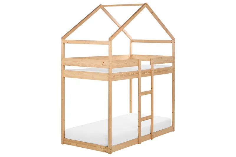 Fallon Køyeseng To Sengeplasser 90x200, Lyst tre