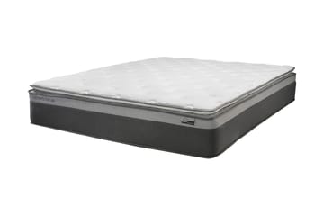Fjermadrass HARMONY TOPPOCKET 90x200xH33cm - Hvit/Grå - Møbler - Senger - Madrasser - Springfjærmadrass & rammemadras