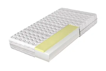 Gamini Skummadrass 200x200 cm - Hvit - Møbler - Barnemøbler - Barneseng & Juniorseng - Rammemadrass barn & barnemadrass