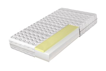 Gamini Skummadrass 80x200 cm - Hvit - Møbler - Barnemøbler - Barneseng & Juniorseng - Rammemadrass barn & barnemadrass