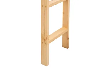 Høyseng med skrivebord Loury - Lyst tre - Møbler - Barnemøbler - Barneseng & Juniorseng - Loftseng