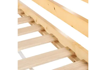 Høyseng med skrivebord Loury - Lyst tre - Møbler - Barnemøbler - Barneseng & Juniorseng - Loftseng