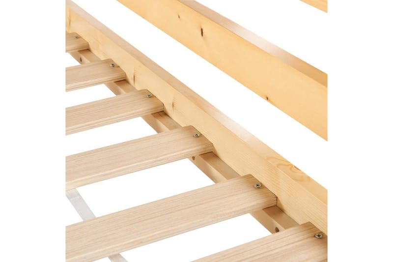 Høyseng med skrivebord Loury - Lyst tre - Møbler - Barnemøbler - Barneseng & Juniorseng - Loftseng