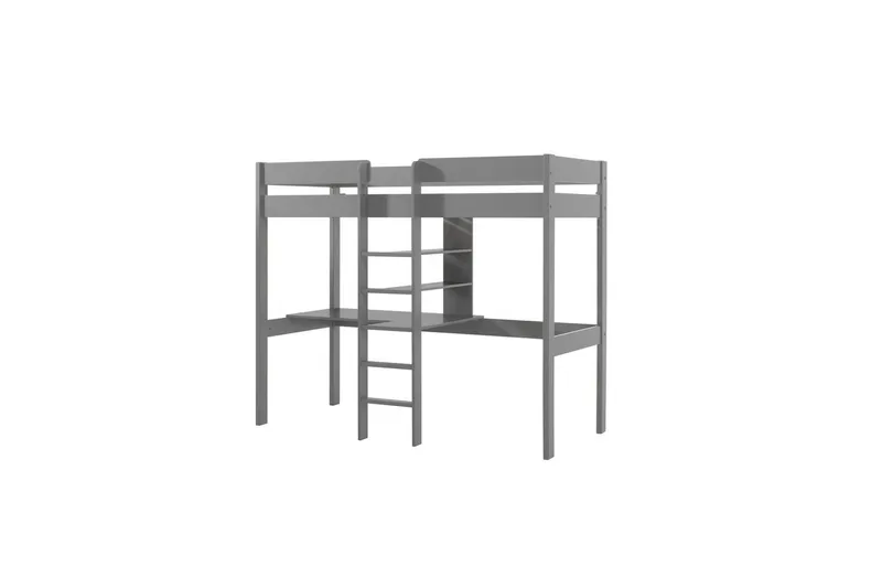 Høyseng Pino Grå, Uten sovesofa, Grå, Uten sovesofa