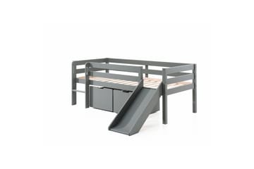Grå, Sett med 2, Uten hengende hylle