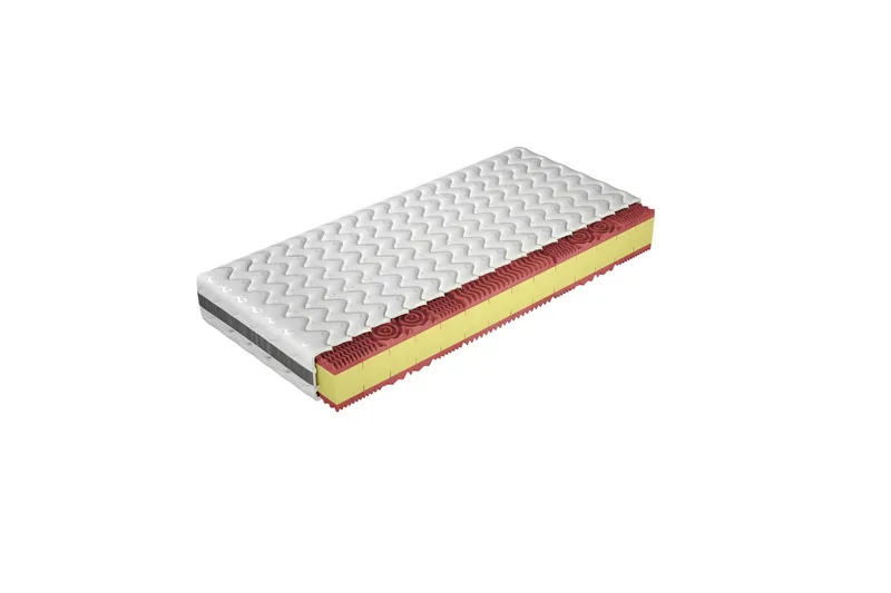 Hoefler Skummadrass 90x200 cm - Hvit - Møbler - Senger - Madrasser - Skummadrass
