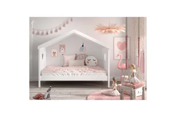 Husseng Amori 90 x 200 cm Hvit - Møbler - Barnemøbler - Barneseng & Juniorseng - Husseng