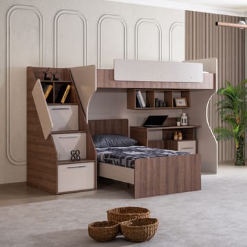 Bunk Bed Homitis - Møbler - Barnemøbler - Barneseng & Juniorseng - Husseng