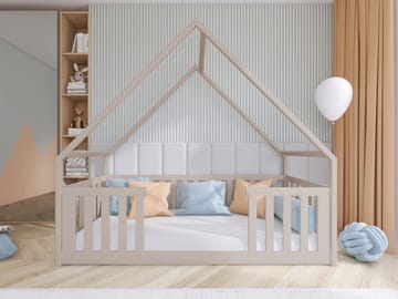 Jovricon Hussäng 86x208 cm - Beige - Møbler - Barnemøbler - Barneseng & Juniorseng - Husseng