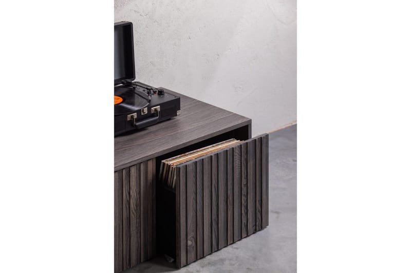 Køye-benk New Gravure - Espresso, Askefinér - Møbler - Gangmøbler - Gangbenk