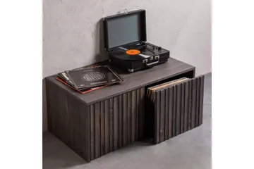 Køye-benk New Gravure - Espresso, Askefinér - Møbler - Gangmøbler - Gangbenk