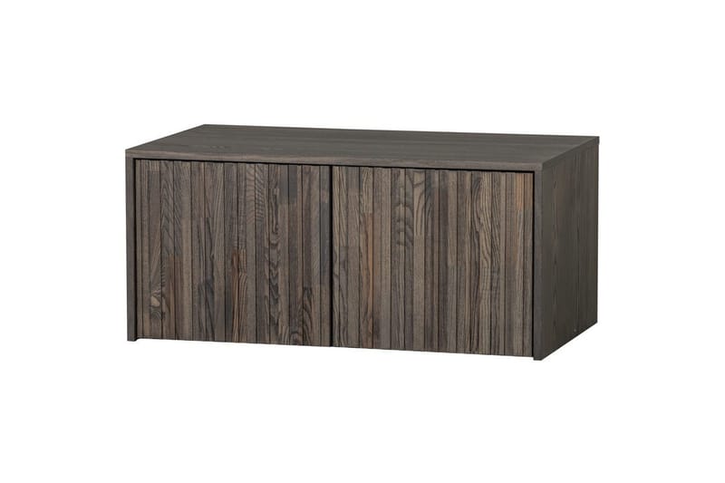 Køye-benk New Gravure, Espresso, Askefinér