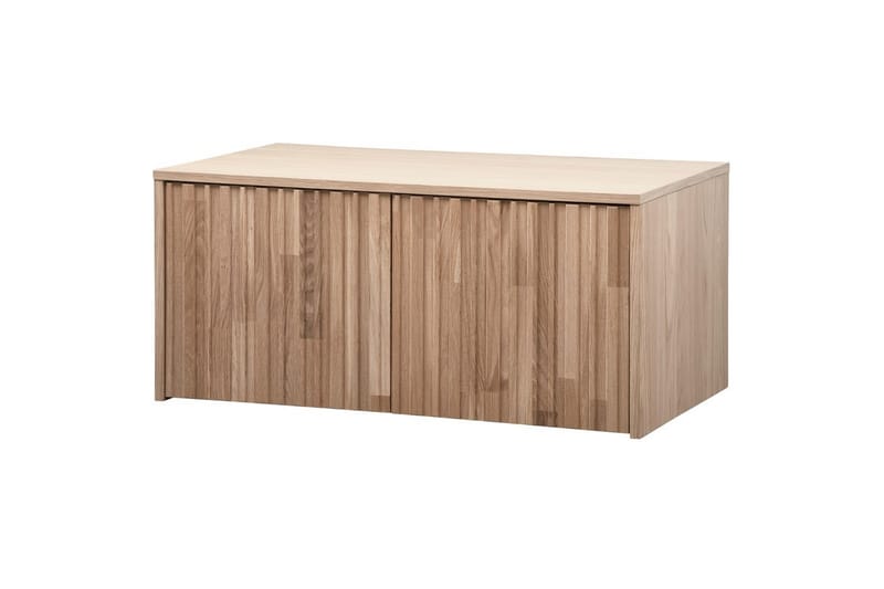 Køye-benk New Gravure - Naturlig, Eik - Møbler - Barnemøbler - Barneseng & Juniorseng - Loftseng