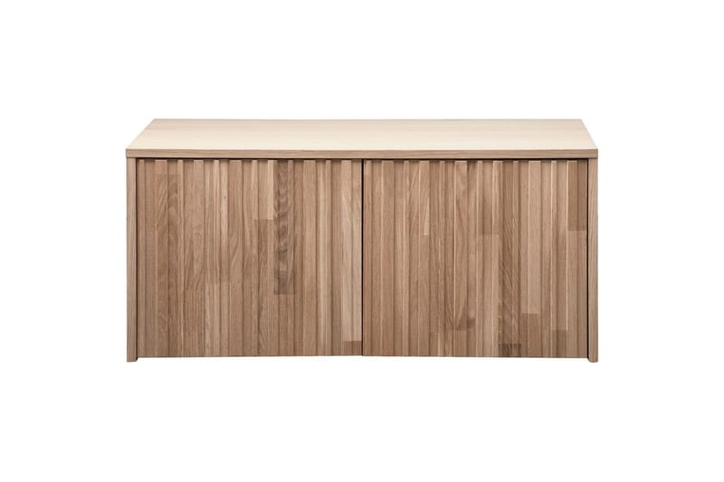 Køye-benk New Gravure - Naturlig, Eik - Møbler - Barnemøbler - Barneseng & Juniorseng - Loftseng