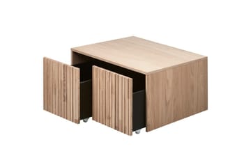 Køye-benk New Gravure - Naturlig, Eik - Møbler - Barnemøbler - Barneseng & Juniorseng - Loftseng