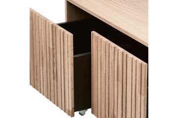 Køye-benk New Gravure - Naturlig, Eik - Møbler - Barnemøbler - Barneseng & Juniorseng - Loftseng