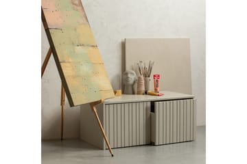 Køye-benk New Gravure - Støv, Furu - Møbler - Barnemøbler - Barneseng & Juniorseng - Loftseng