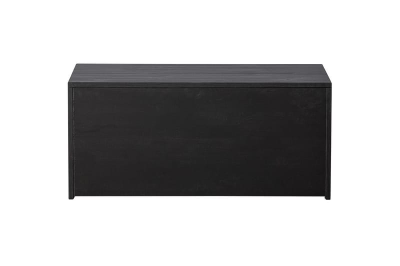 Køye-benk New Gravure - Svart, Furu - Møbler - Gangmøbler - Gangbenk