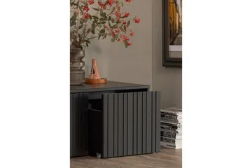 Køye-benk New Gravure - Svart, Furu - Møbler - Gangmøbler - Gangbenk