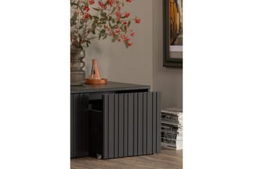 Køye-benk New Gravure - Svart, Furu - Møbler - Gangmøbler - Gangbenk