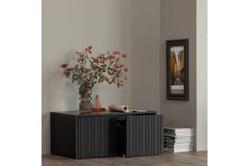 Køye-benk New Gravure - Svart, Furu - Møbler - Gangmøbler - Gangbenk