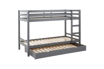 Køyeseng Alpi 208x103x143 cm, Grå - 208x103x143 cm, Grå - Møbler - Barnemøbler - Barneseng & Juniorseng - Køyeseng