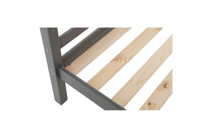 Køyeseng Alpi 208x103x143 cm, Grå - 208x103x143 cm, Grå - Møbler - Barnemøbler - Barneseng & Juniorseng - Loftseng
