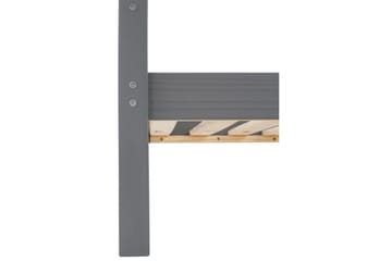 Køyeseng Alpi 208x103x143 cm, Grå - 208x103x143 cm, Grå - Møbler - Barnemøbler - Barneseng & Juniorseng - Loftseng