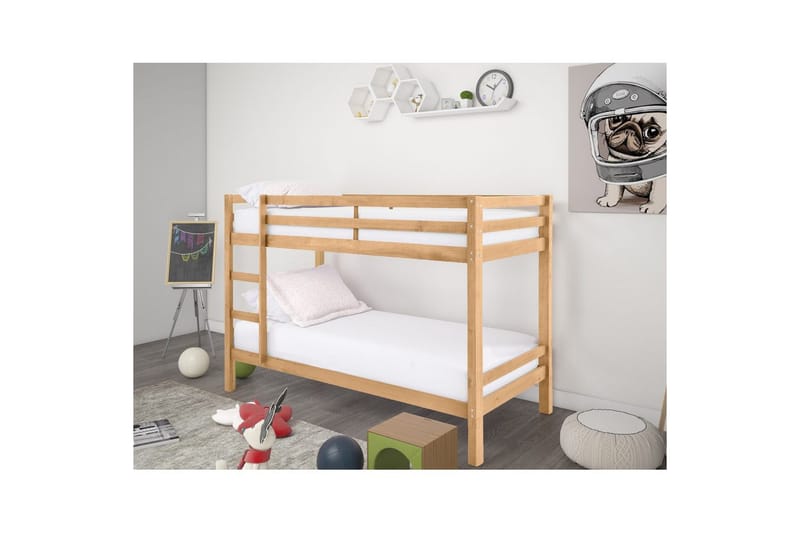 Køyeseng Alpi 208x103x143 cm, St./Voks - 208x103x143 cm, St./Voks - Møbler - Barnemøbler - Barneseng & Juniorseng - Køyeseng