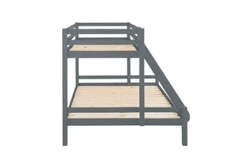 Køyeseng Alpi 280x142x143 cm, Grå - 280x142x143 cm, Grå - Møbler - Barnemøbler - Barneseng & Juniorseng - Køyeseng