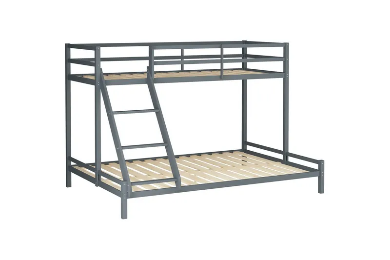 Køyeseng Alpi 280x142x143 cm, Grå, 280x142x143 cm, Grå