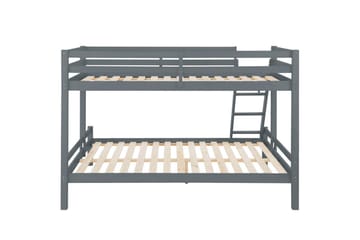 Køyeseng Alpi 280x142x143 cm, Grå - 280x142x143 cm, Grå - Møbler - Barnemøbler - Barneseng & Juniorseng - Køyeseng