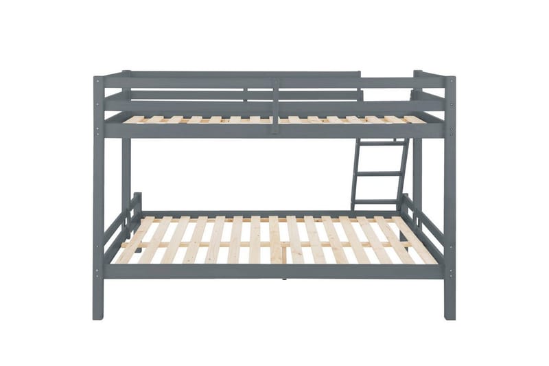 Køyeseng Alpi 280x142x143 cm, Grå - 280x142x143 cm, Grå - Møbler - Barnemøbler - Barneseng & Juniorseng - Køyeseng