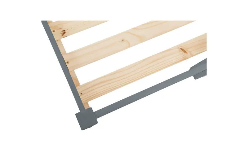 Køyeseng Alpi 280x142x143 cm, Grå - 280x142x143 cm, Grå - Møbler - Barnemøbler - Barneseng & Juniorseng - Loftseng