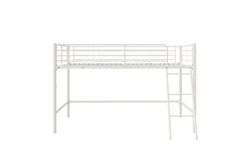 Køyeseng Jodie Hvit - Hvit - Møbler - Barnemøbler - Barneseng & Juniorseng - Loftseng