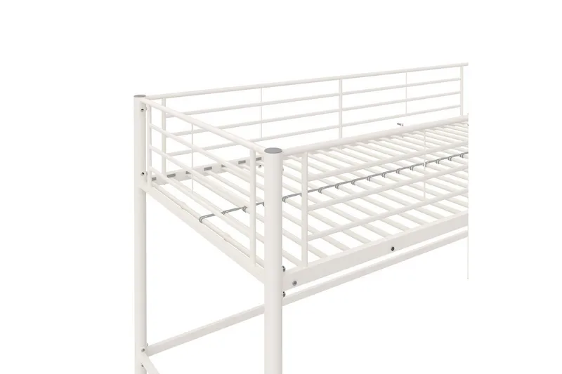 Køyeseng Jodie Hvit - Hvit - Møbler - Barnemøbler - Barneseng & Juniorseng - Loftseng