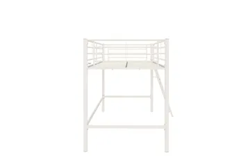 Køyeseng Jodie Hvit - Hvit - Møbler - Barnemøbler - Barneseng & Juniorseng - Loftseng