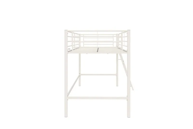 Køyeseng Jodie Hvit - Hvit - Møbler - Barnemøbler - Barneseng & Juniorseng - Loftseng