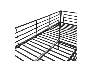 Køyeseng Jodie Svart - Svart - Møbler - Barnemøbler - Barneseng & Juniorseng - Loftseng