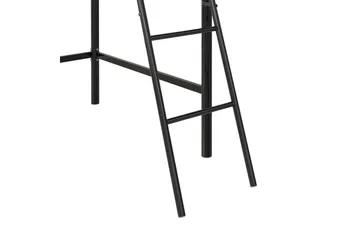 Køyeseng Jodie Svart - Svart - Møbler - Barnemøbler - Barneseng & Juniorseng - Loftseng