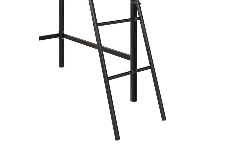 Køyeseng Jodie Svart - Svart - Møbler - Barnemøbler - Barneseng & Juniorseng - Loftseng