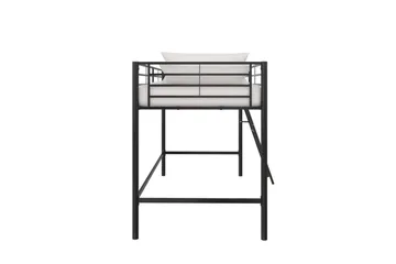 Køyeseng Jodie Svart - Svart - Møbler - Barnemøbler - Barneseng & Juniorseng - Loftseng