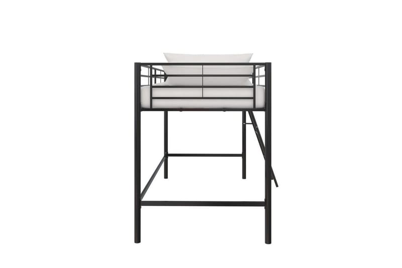 Køyeseng Jodie Svart - Svart - Møbler - Barnemøbler - Barneseng & Juniorseng - Loftseng