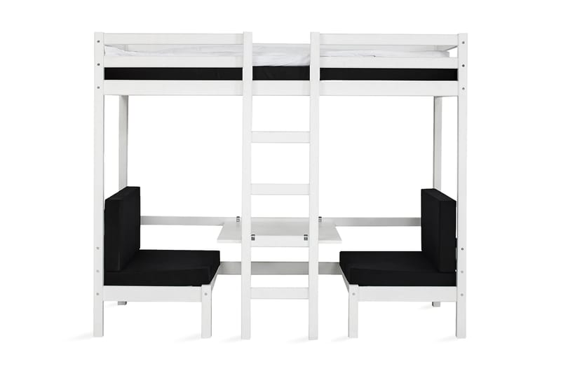 Køyeseng Basic 90x200 Hvit - Hoppekids - Køyeseng - Loftseng